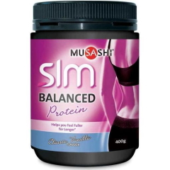 MUSASHI slm Balanced Protein �v���e�C���p�E�_�[ 400g